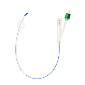 2-Way Tiemann Silicone Foley Catheter