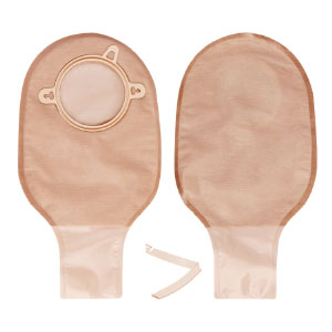 Two-Piece Drainable Pouch With Clamp Closure