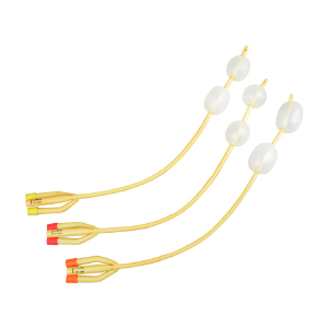 3-Way Double Balloons Foley Catheter